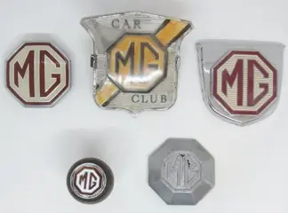 Embleem/mascotte/kenteken - MG, MGCC &amp; MG Shift Knob -