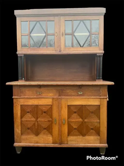 Art deco eiken dressoir - kast