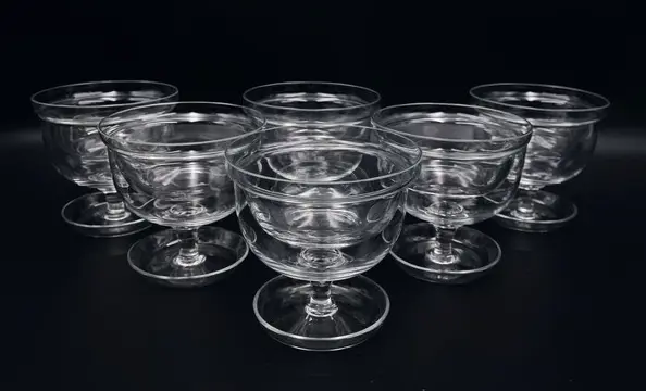 Luxe cognacbekers met beker (6) - Kristal