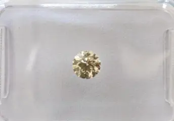 Diamant - 0.23 ct - Rond - W - X, Brown - VS2, No Reserve