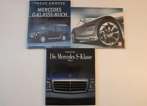 Boeken - Mercedes-Benz SLR Mc Laren, Mercedes Benz G -, S