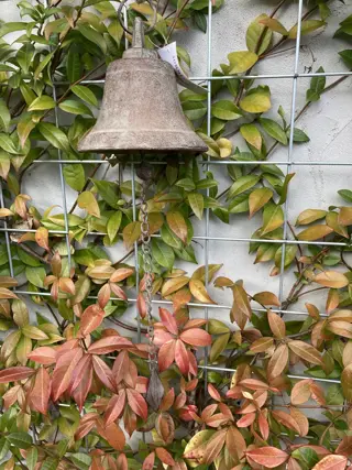 GIETIJZEREN SCHEEPSBEL GROOT NIEUW