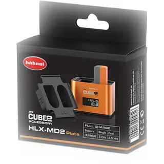 Hahnel ProCube2/ProCube3 accuplaat voor Hahnel HLX-MD2 batterijen