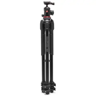 Manfrotto 190X alu tripod kit with AS Balhoofd