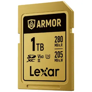 Lexar SDXC Pro Gold Series Armor UHS-II 1TB V60