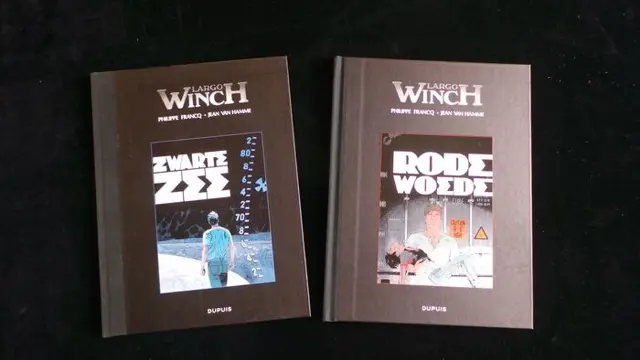 Largo Winch 17, 18 - Zwarte zee - Rode woede - Luxe - Hardcover - Eerste druk - (2010/2012)