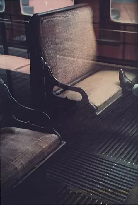 Saul LEITER (1923-2013) - Foot On El, 1954