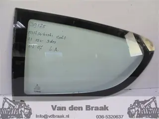 Mitsubishi Colt 3 deurs 2004-2013 Plakraam linksachter