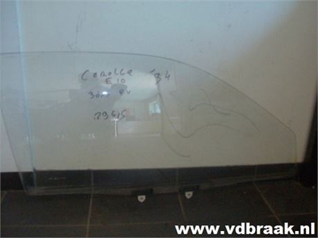 Toyota Corolla 3 deurs 1992-1997 Portierruit rechts