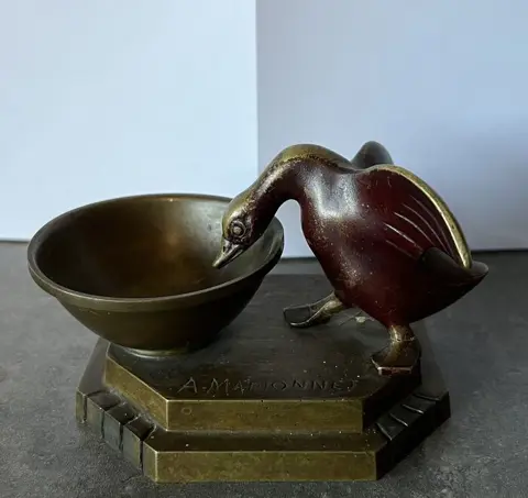 A.Marionnet: Lege zak Art Nouveau tijdperk