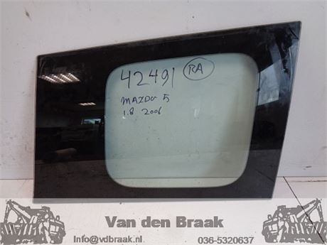 Mazda 5 2005-2010 Ruit rechts achter (plak)