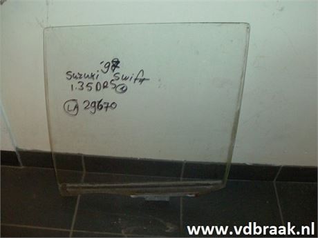 Suzuki Swift 5 deurs 1996-2002 Portierraam links achter