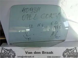 Opel Corsa 5 deurs 1993-2000 Portierraam links achter