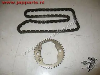 Honda VT600C(PC21) Nokkenasketting en tandwiel