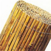 Tuinscherm gespleten bamboe 2x5mtr