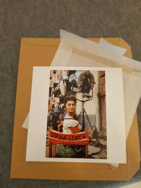 Davide Seymour - Pinup poses of Sophia Loren. Rome, Italy.