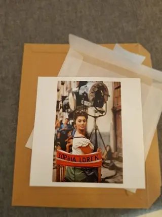 Davide Seymour - Pinup poses of Sophia Loren. Rome, Italy.