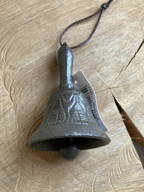 GIETIJZEREN TAFELBEL BEWERKT NIEUW