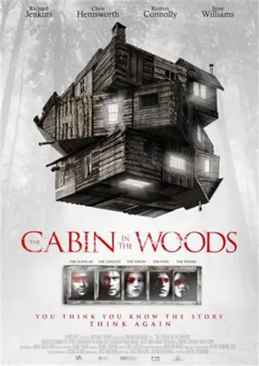 THE CABIN IN THE WOODS filmposter.