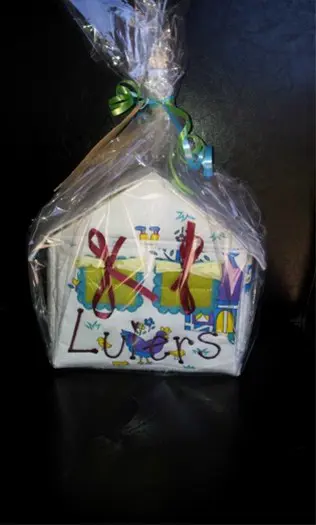 Luierhuisje een leuke kraamkado incl luiers