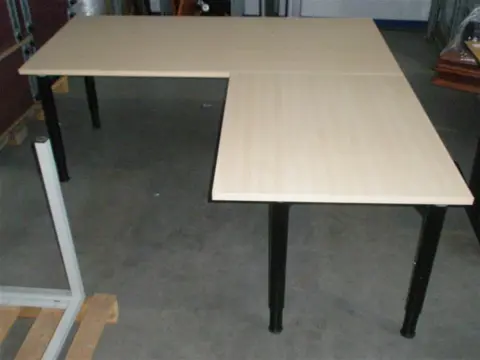 1x Hoekbureau 190x90x190x80