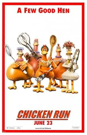 CHICKEN RUN filmposter.