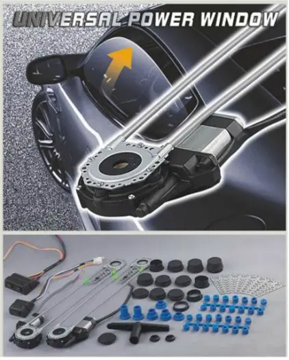 Elektrische Raamopeners 2 deurs 69,- 4 deurs 89,- merk SPY