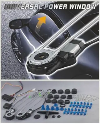 Elektrische Raamopeners 2 deurs 69,- 4 deurs 89,- merk SPY