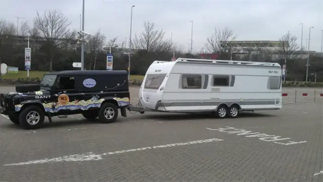 Caravan transport aangeboden door geheel Europa