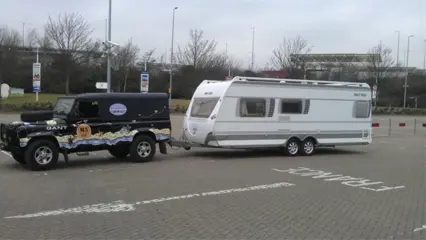 Caravan transport aangeboden door geheel Europa
