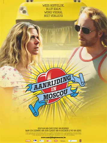 AANRIJDING IN MOSCOU filmposter.