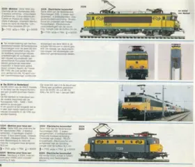 Marklin assortiment folder voor Benelux 1987-88