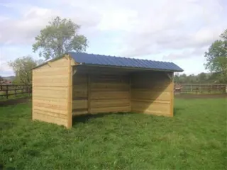 Schuilhok 6x3m Nieuw