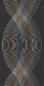 Retro trendy behang 42