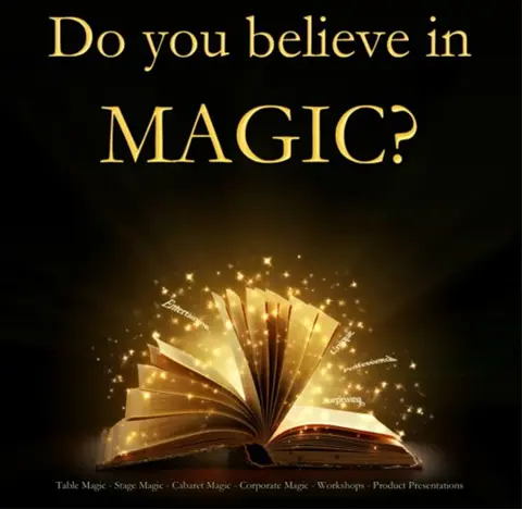 Professioneel goochelaar Richard Stooker