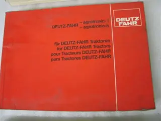 Manual Deutz Agrotronic i / h