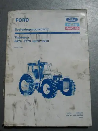 Manual Ford 8670 / 8770 / 8870 / 8970