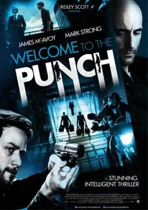 WELCOME TO THE PUNCH filmposter.