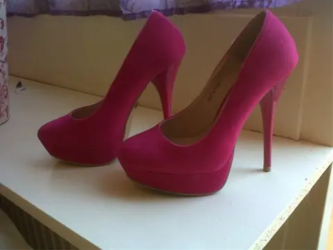 Fuxia roze pumps maat 36, nooit gedragen