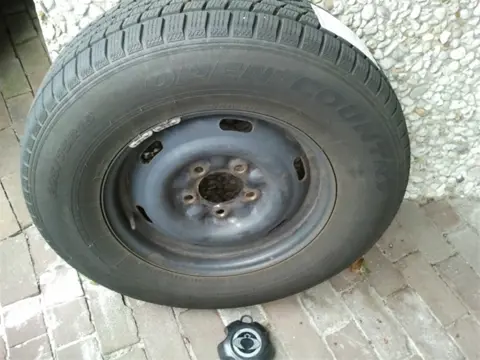 Winterbanden op stalen velg SsangYong Actyon