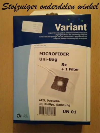 Variant UN01 stofzuigerzakken Uni-bag