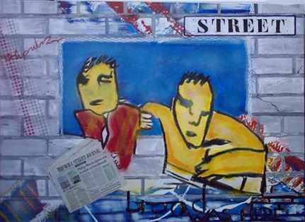 Schilderijen in de Herman Brood Stijl