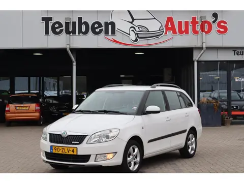 Skoda Fabia Combi 1.2 TDI Greenline Businessline Navigatie, Cruise control, Lichtmetalen wielen, Tre