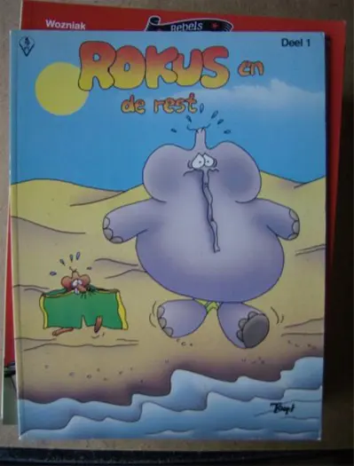 6 stripboeken R t/m S