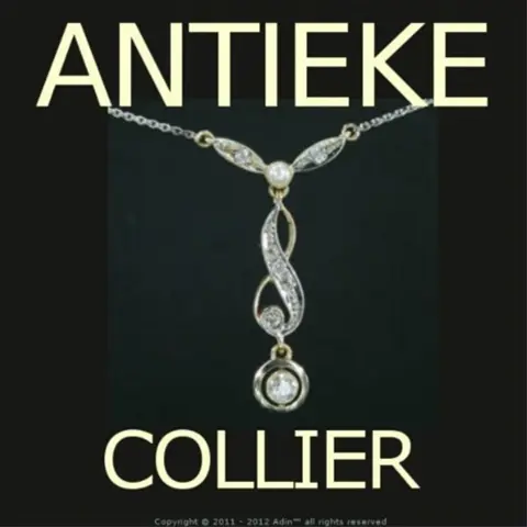 Op zoek naar unieke antieke collier?