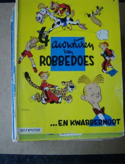 4 robbedoes en kwabbernoot