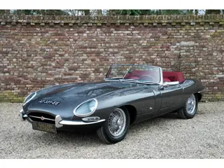 Jaguar E-type "Outside Bonnet Lock" OTS Series I Highly sought-after "flat floor" example, Previousl