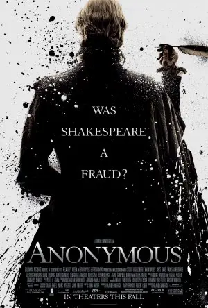 ANONYMOUS filmposter.