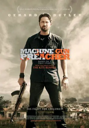 MACHINE GUN PREACHER filmposter.