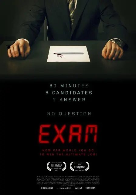 EXAM filmposter.